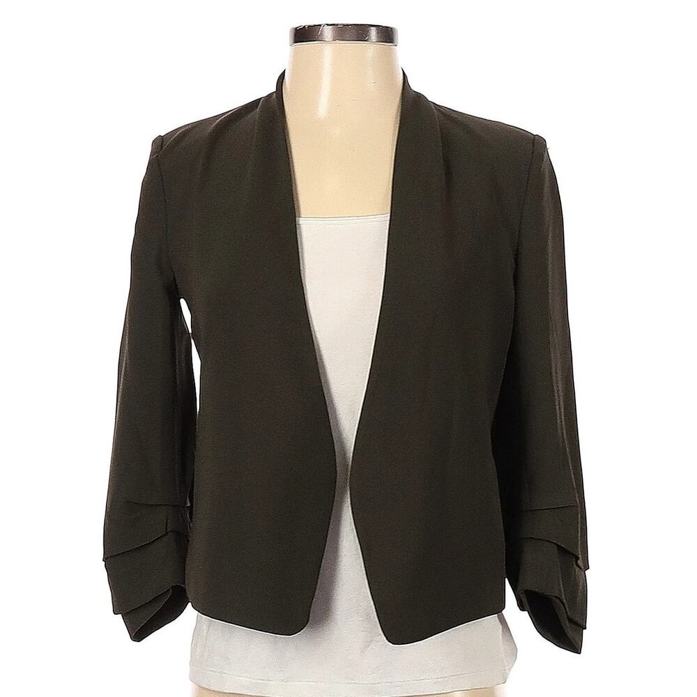 Aritzia Babaton Power Waist Blazer Jacket sz 00 Green